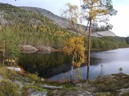 See Persvatn in der Umgebung von Vrådal